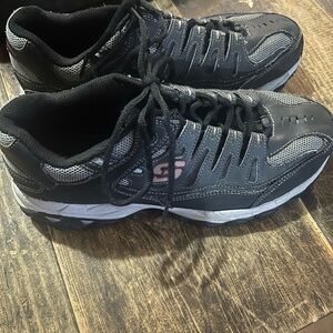 Skechers Men's AFTER BURN M.FIT Memory Foam Lace-Up Sneaker Charcoal Size 9.5